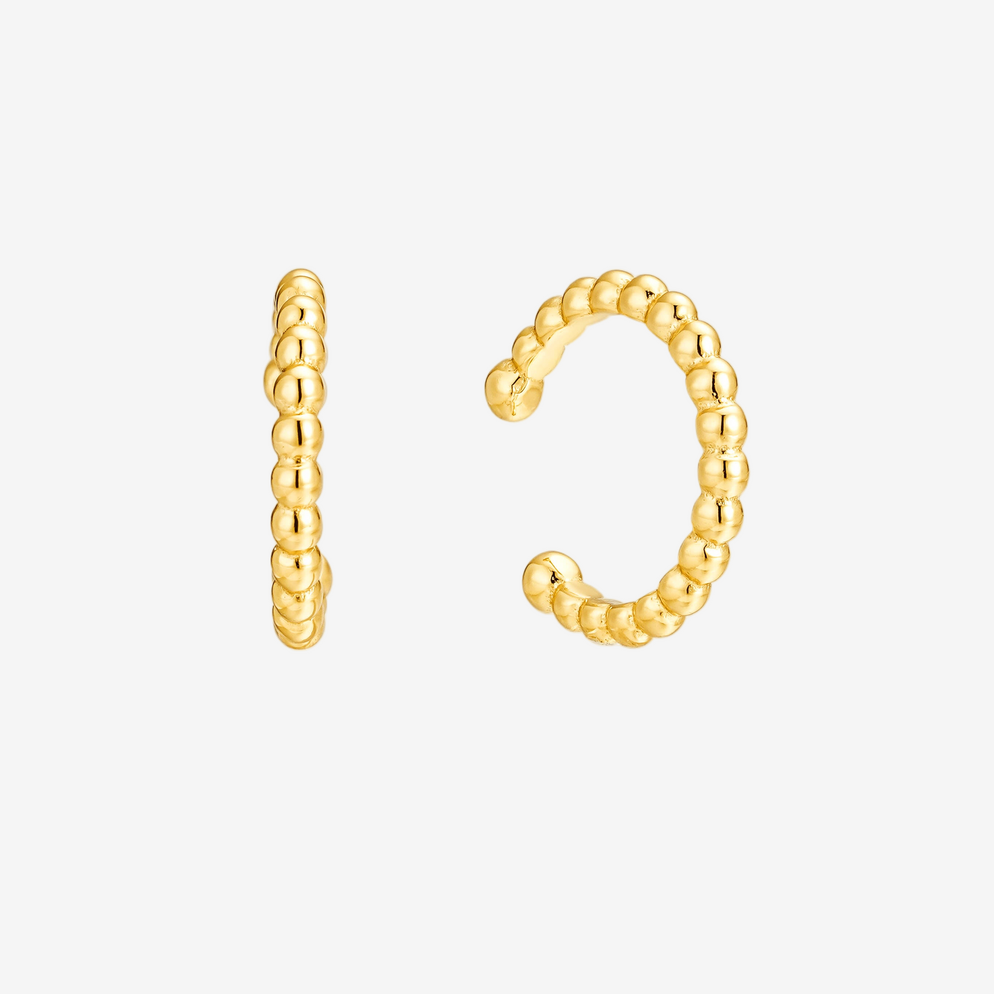 Beaded Earcuff - Oro 18K