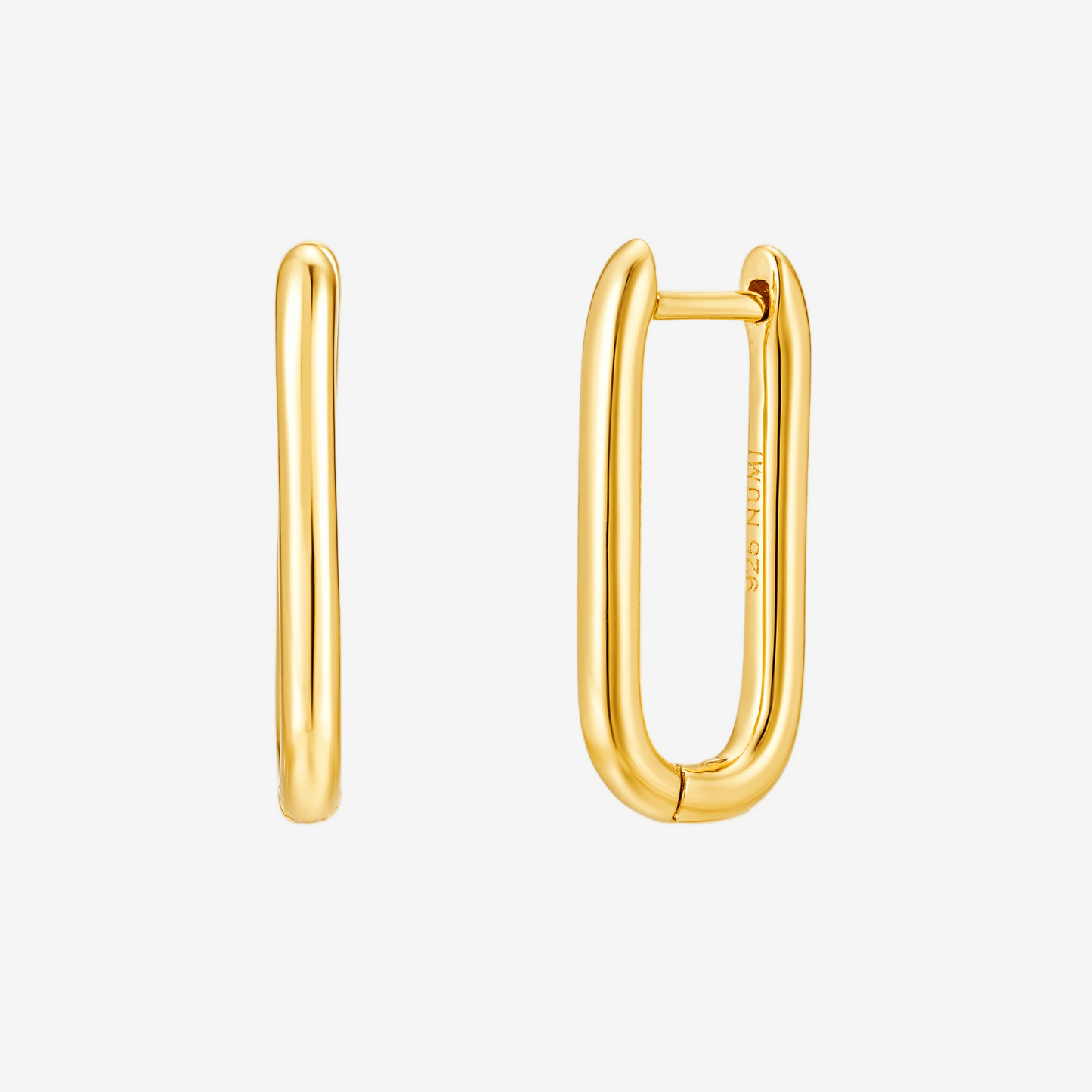 Clip Hoop Medium - Oro 18K