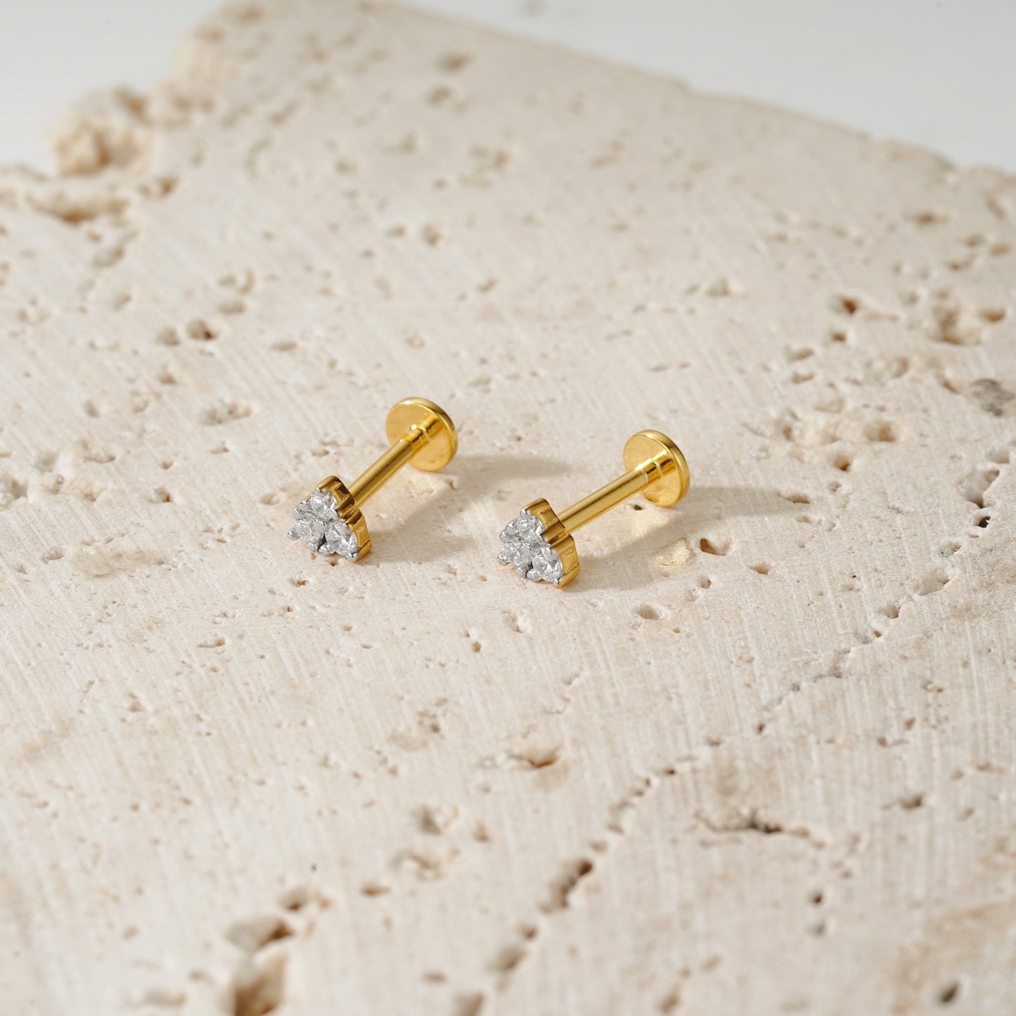 Sparkle Piercing - Oro 18K