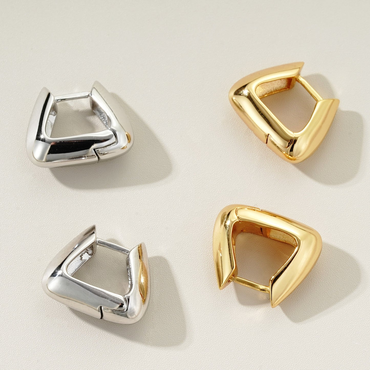Silla Hoops - Argento Rodiato