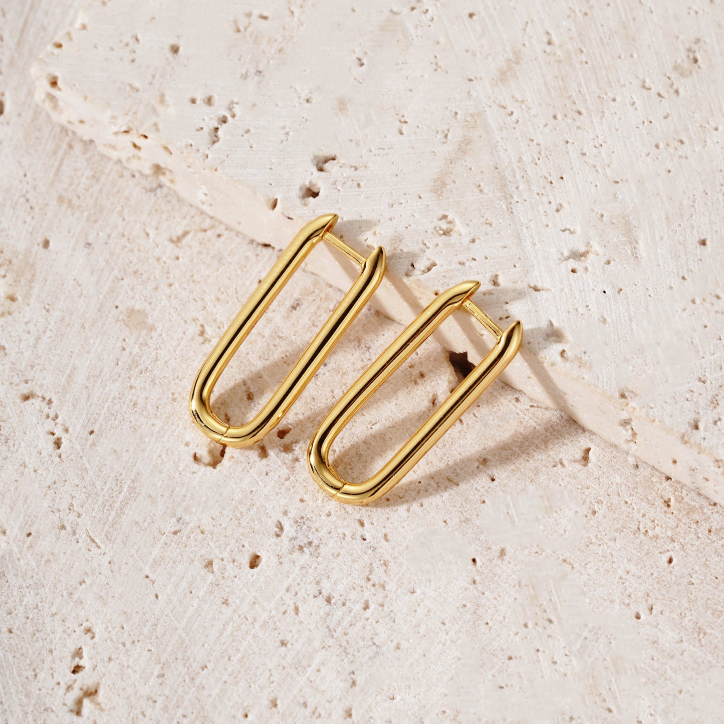 Clip Hoop Large - Oro 18K