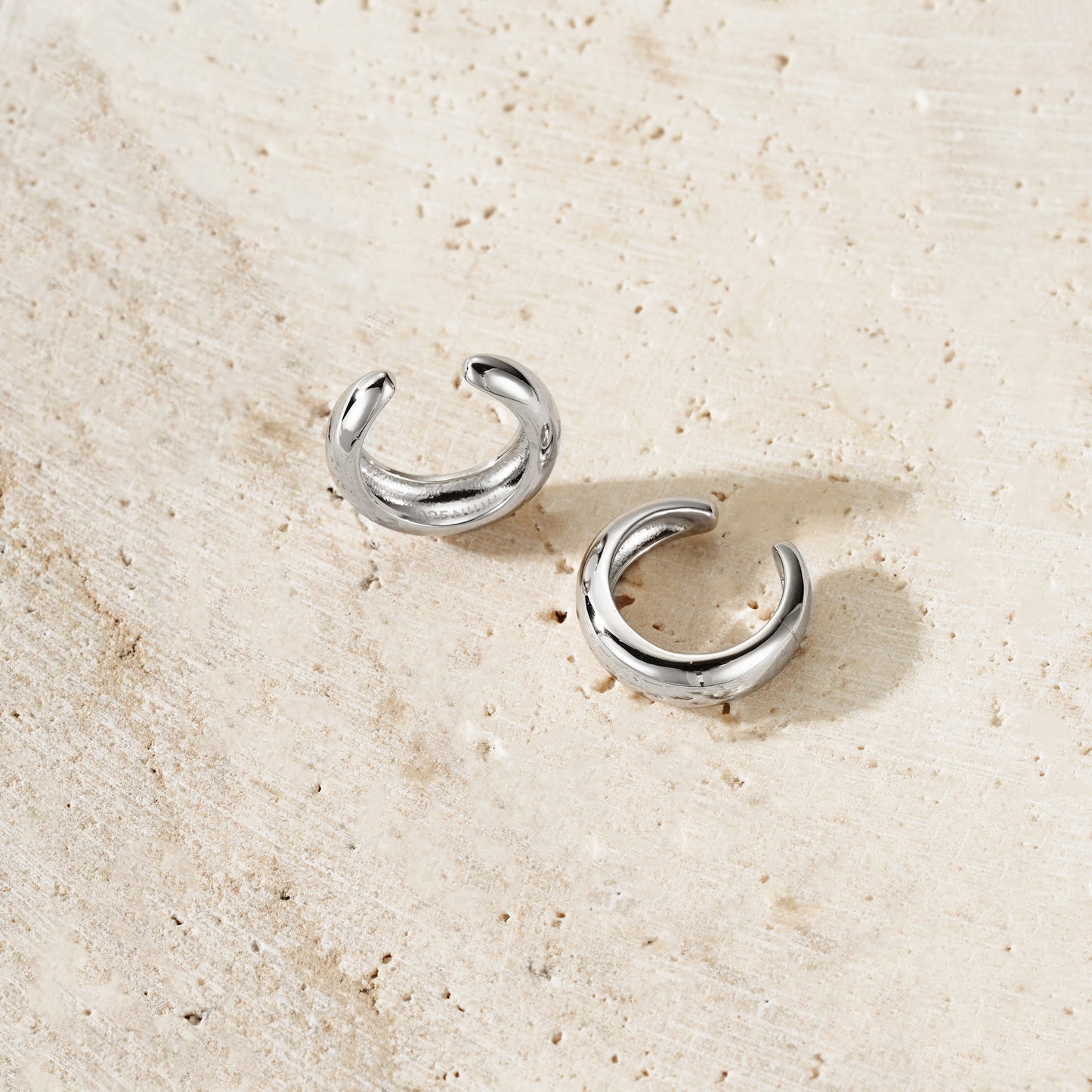 Chunky Earcuff - Argento