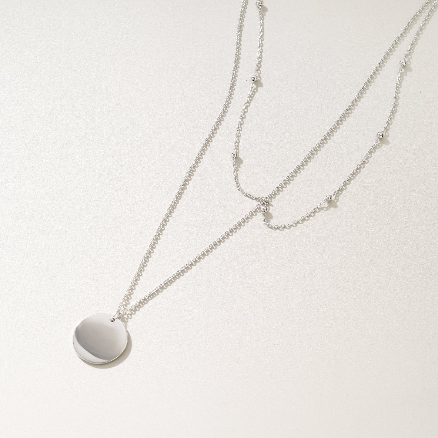 Collana Bloom - Argento Rodiato