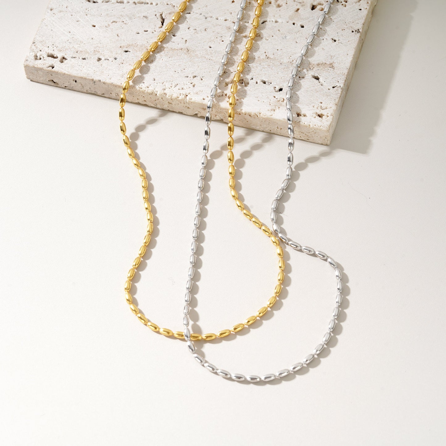 Collana Heirloom - Argento Rodiato