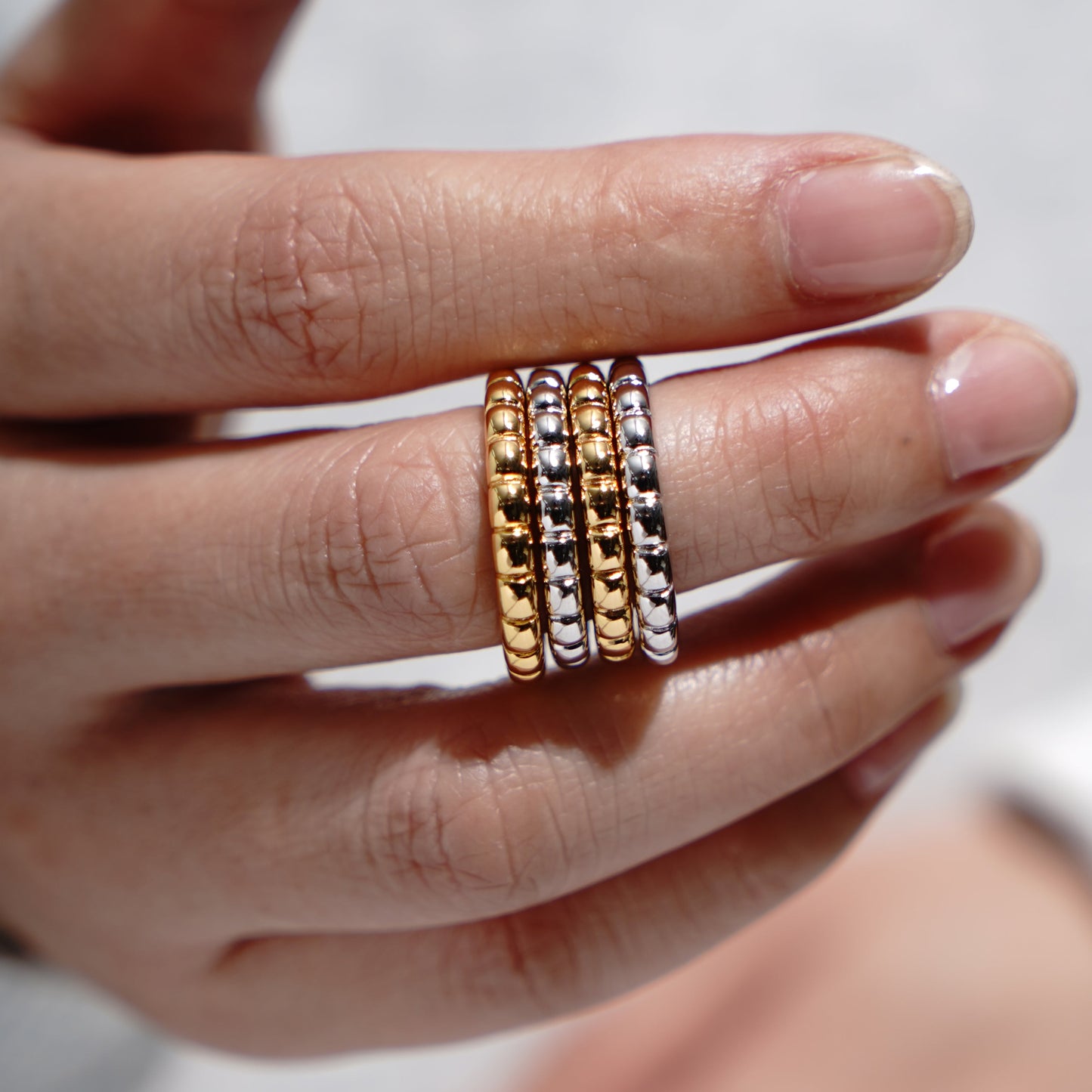 Anello Grace - Argento Rodiato