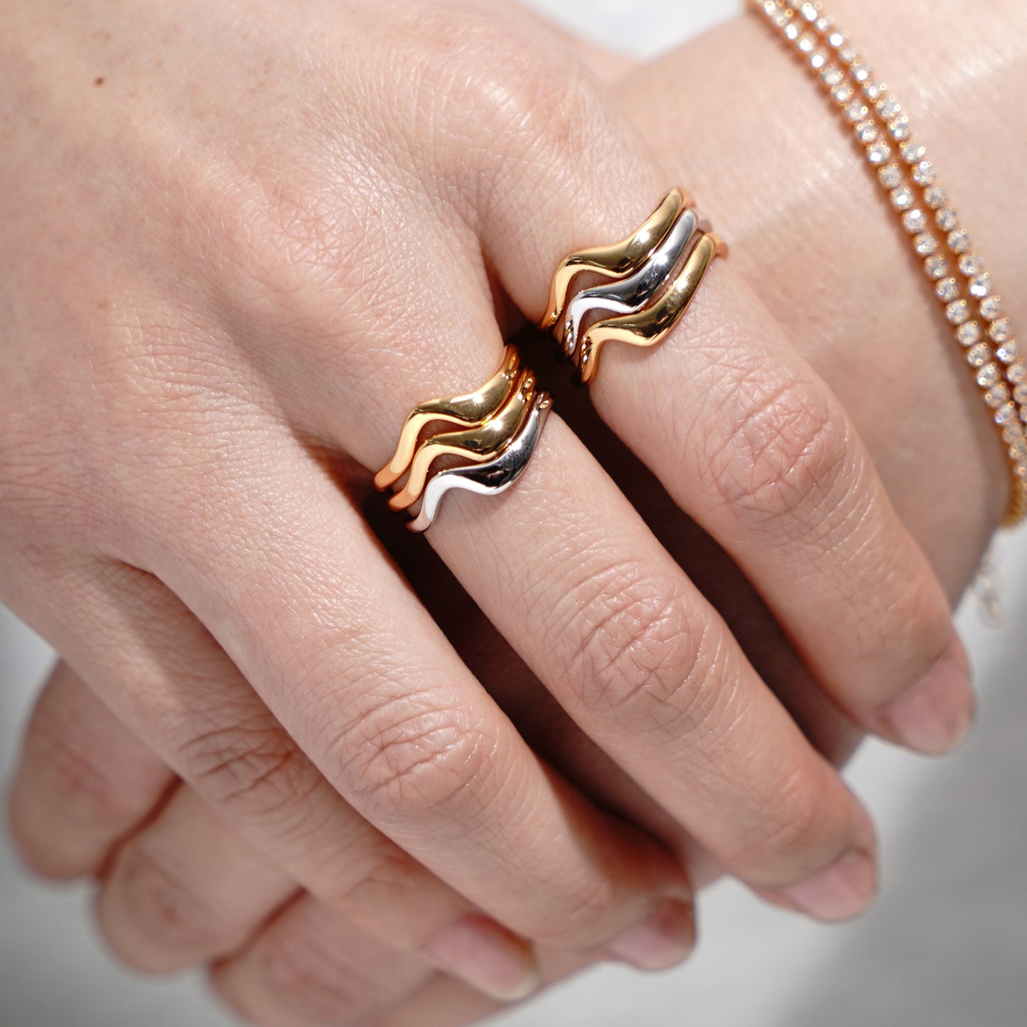 Anello Flow - Oro 18K