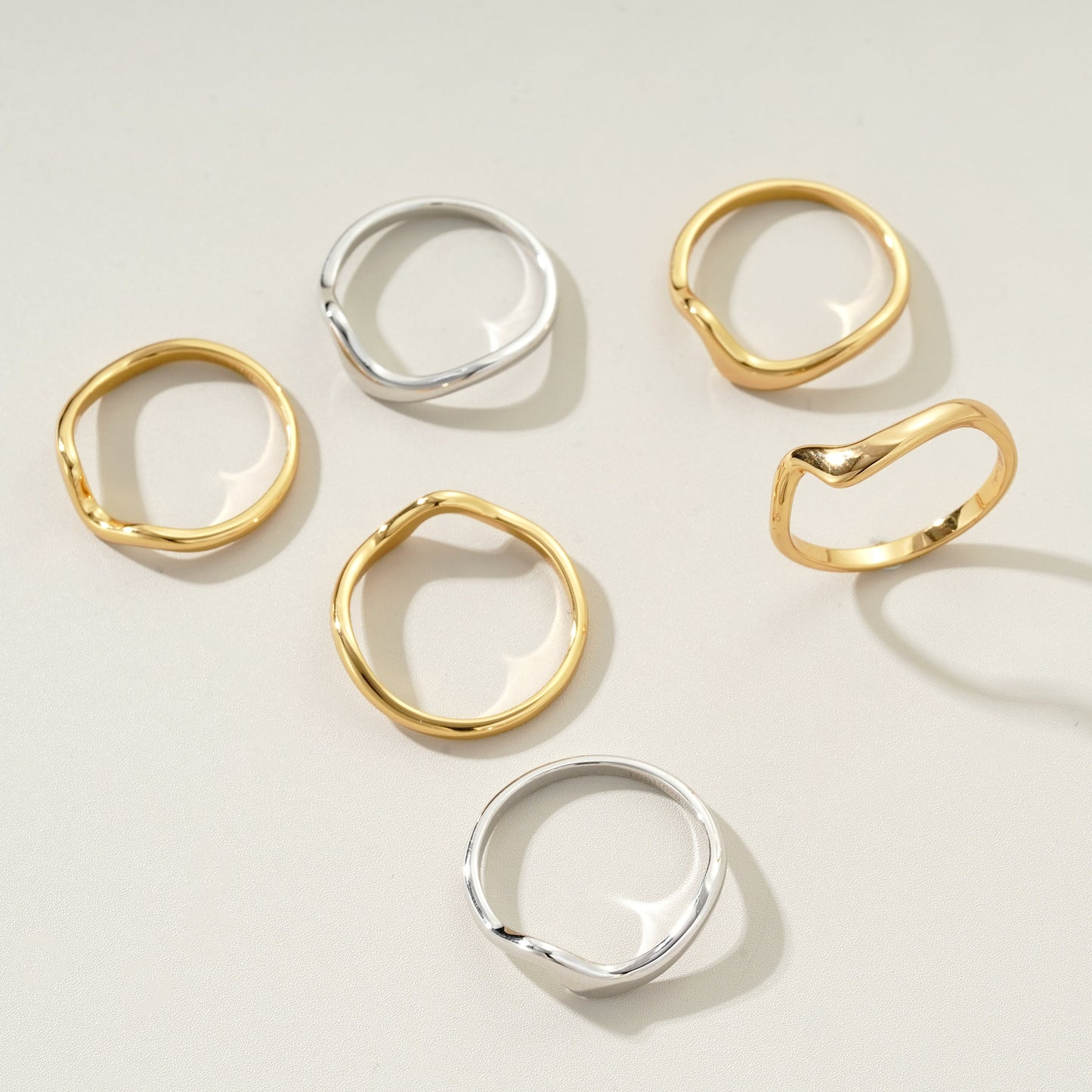 Anello Flow - Oro 18K