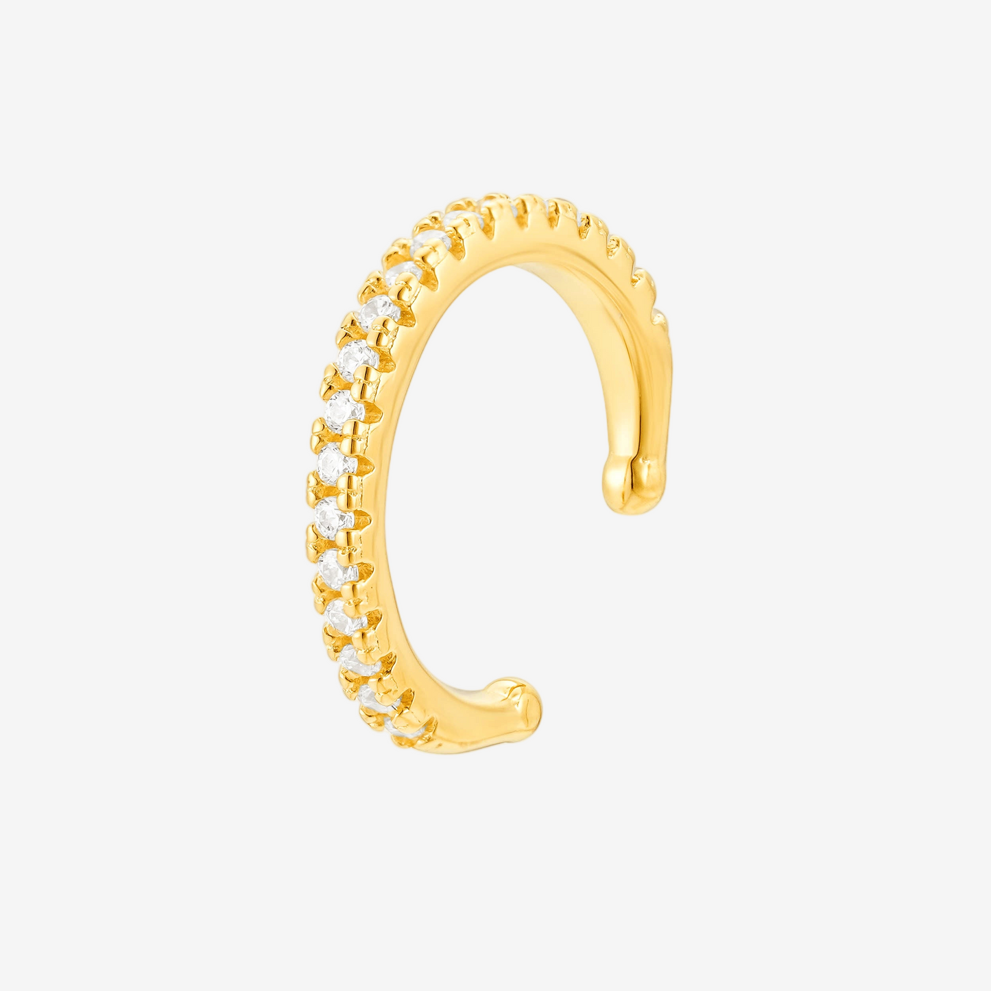 Round Earcuff - Oro 18K