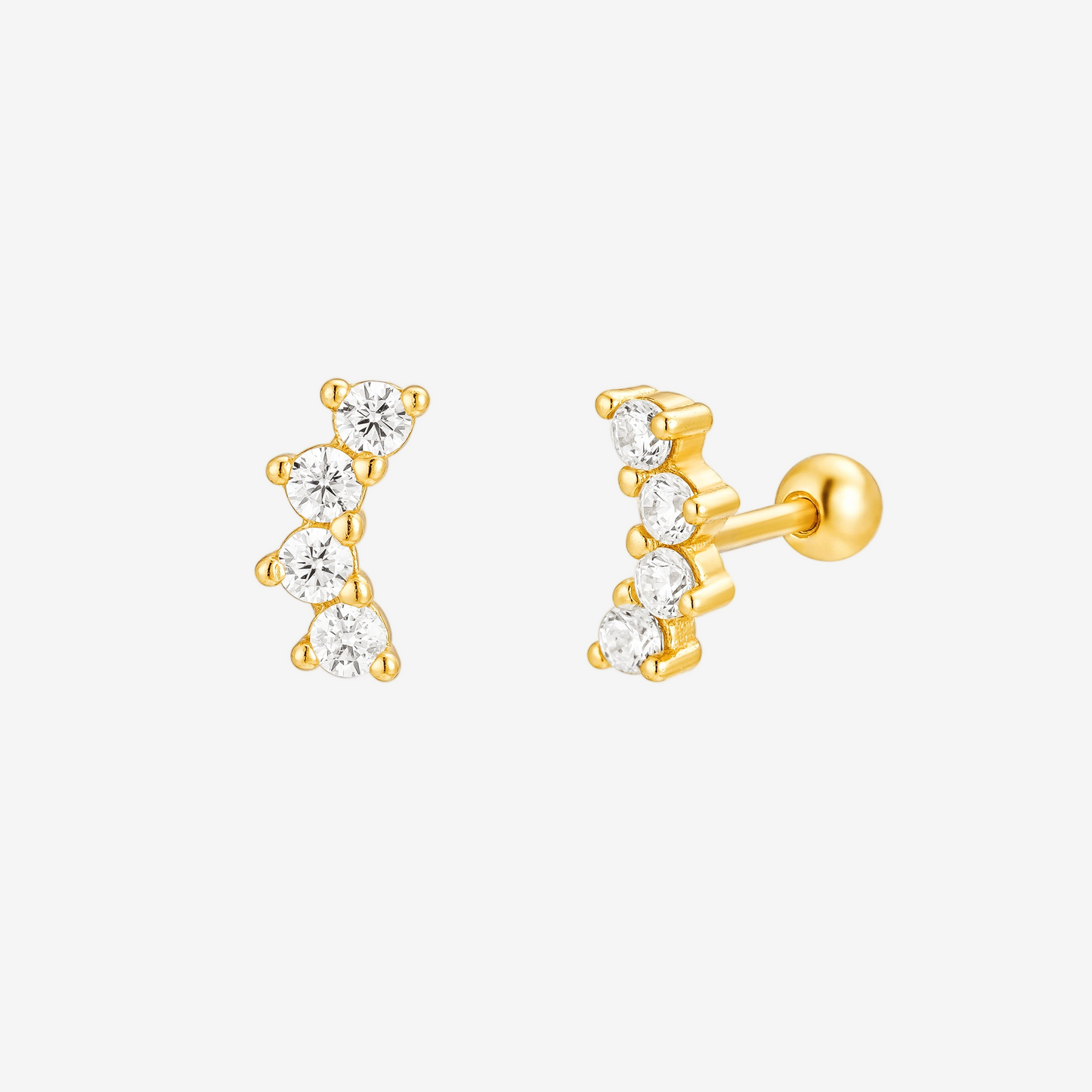 Starry Piercing - Oro 18K