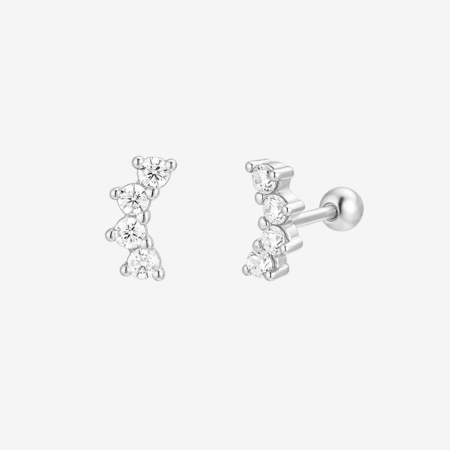 Starry Piercing - Argento
