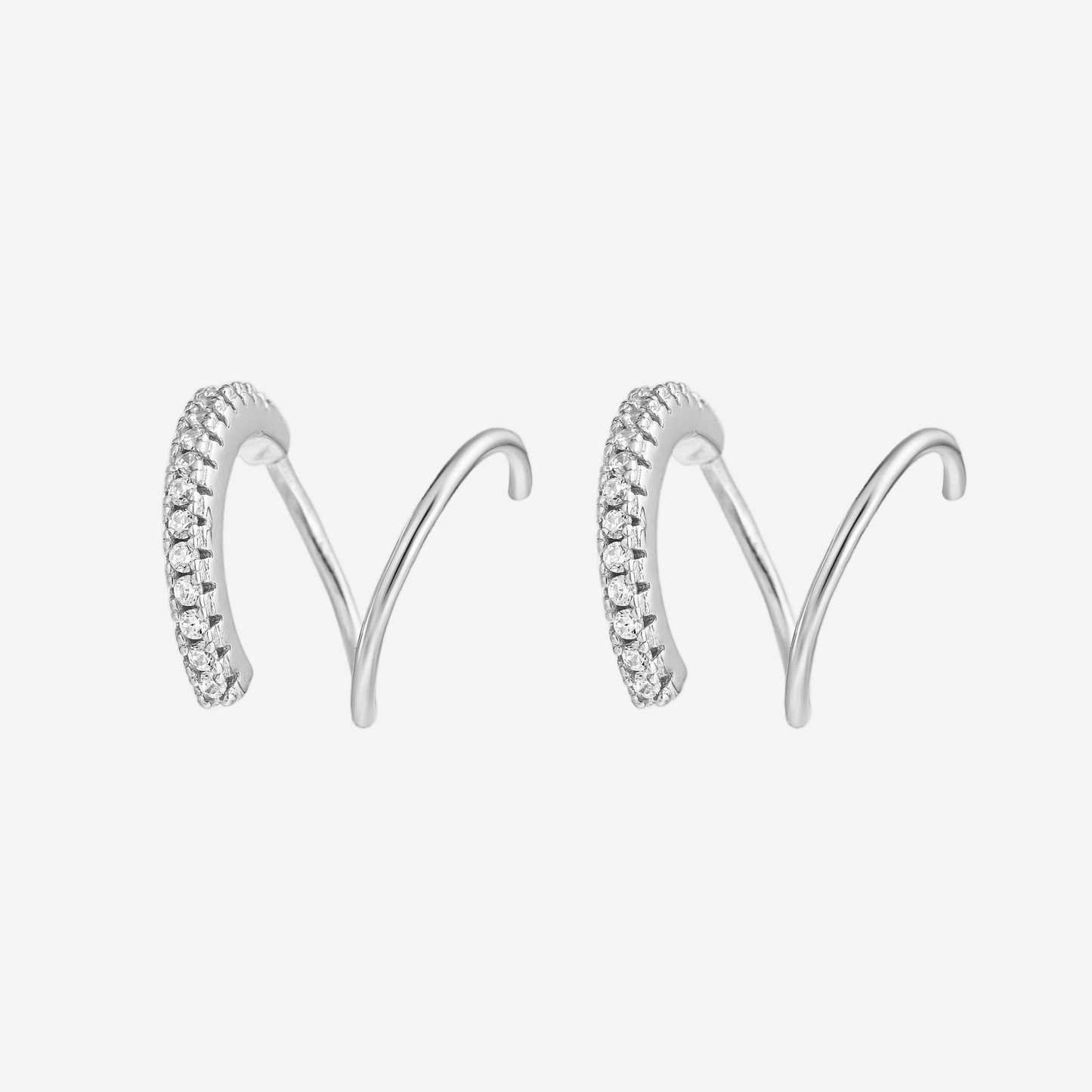 Wrap Huggie - Argento