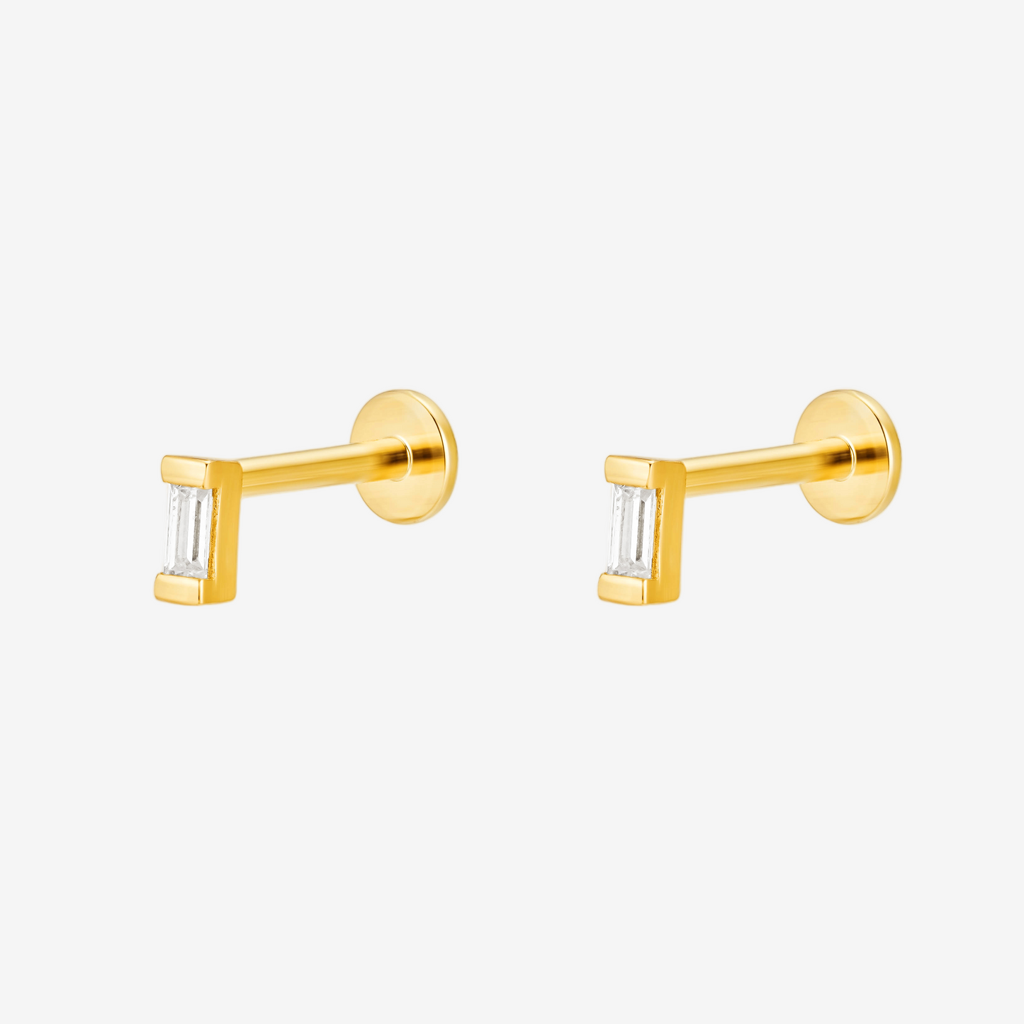 Baguette Piercing - Oro 18K