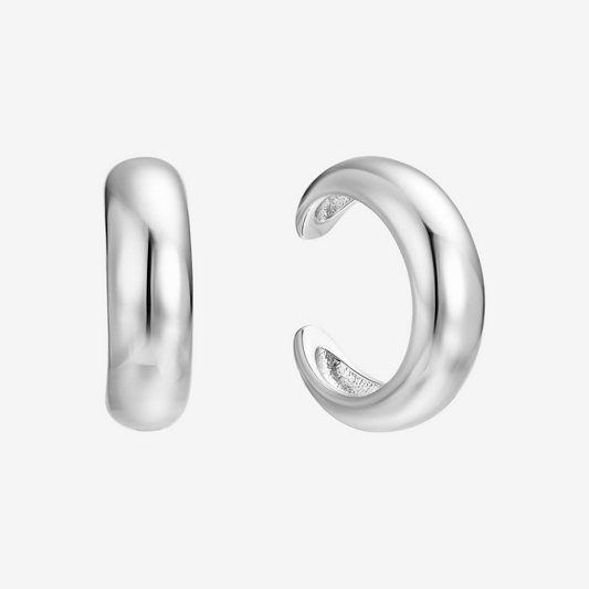 Chunky Earcuff - Argento