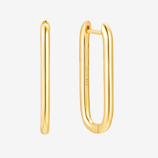 Clip Hoop Large - Oro 18K