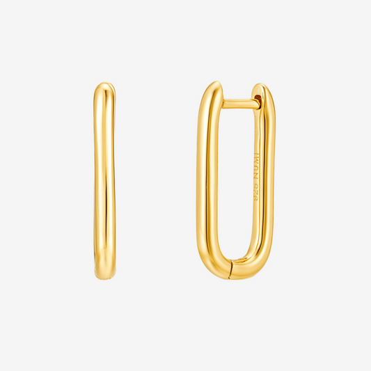 Clip Hoop Medium - Oro 18K