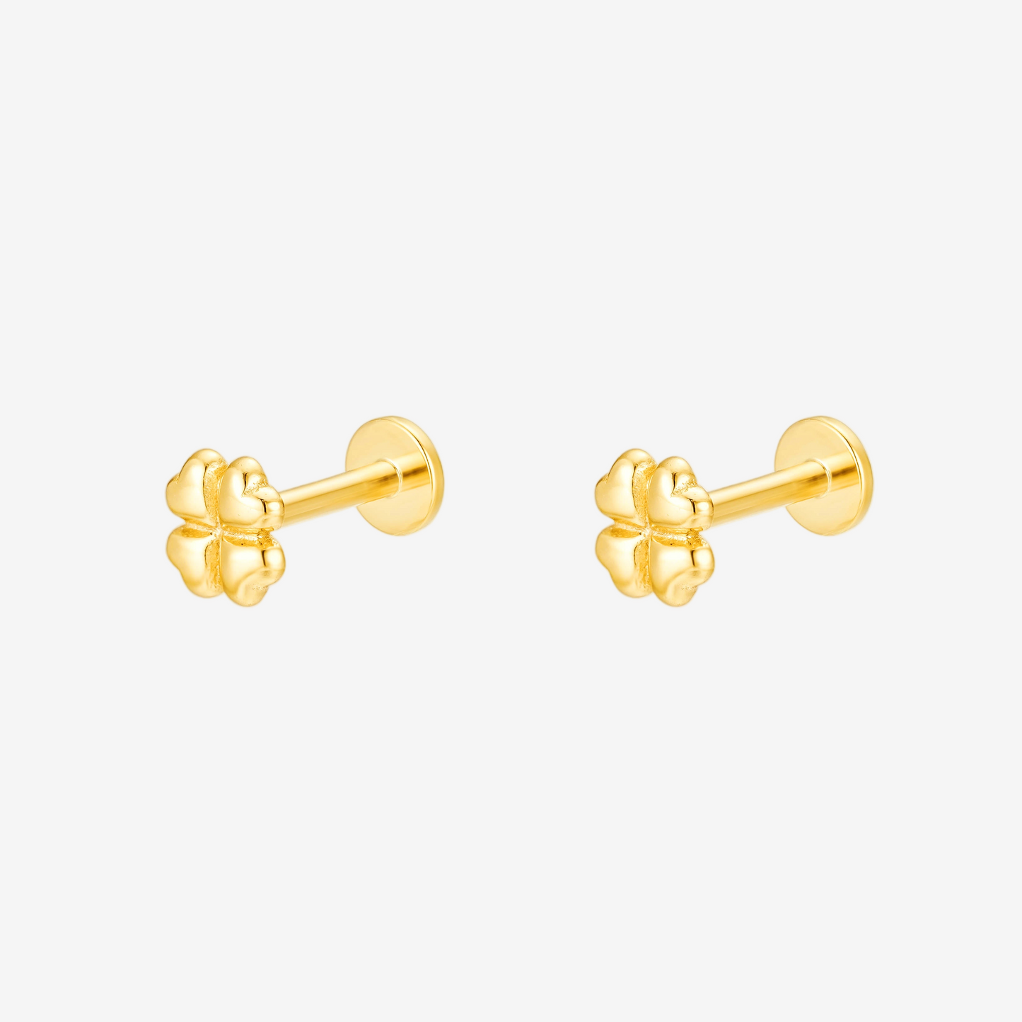 Clover Piercing - Oro 18K