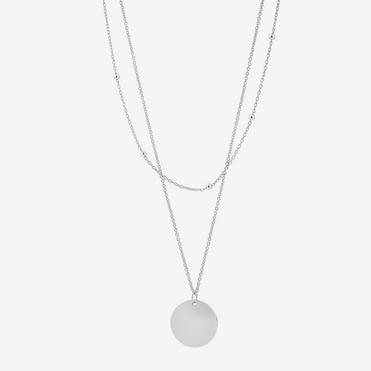 Collana Bloom - Argento Rodiato