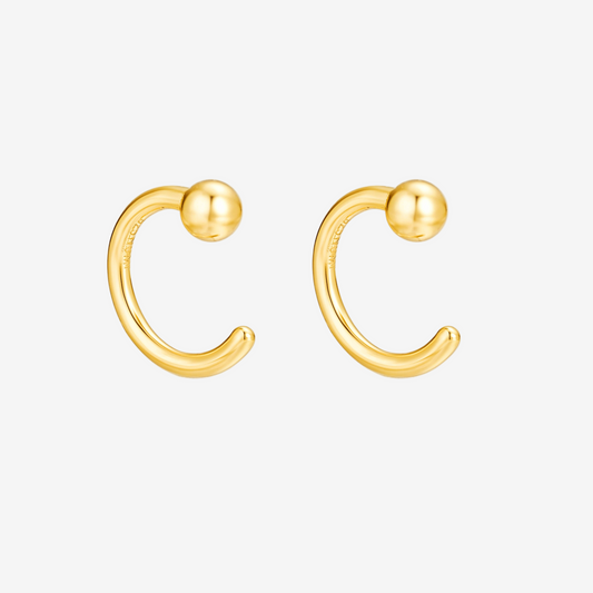 Dot Mini Huggie - Oro 18K