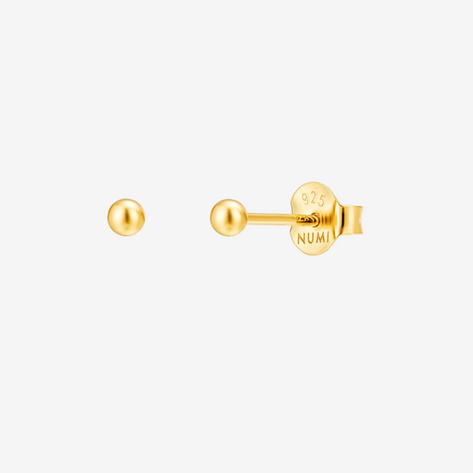 Dot Stud - Oro 18K