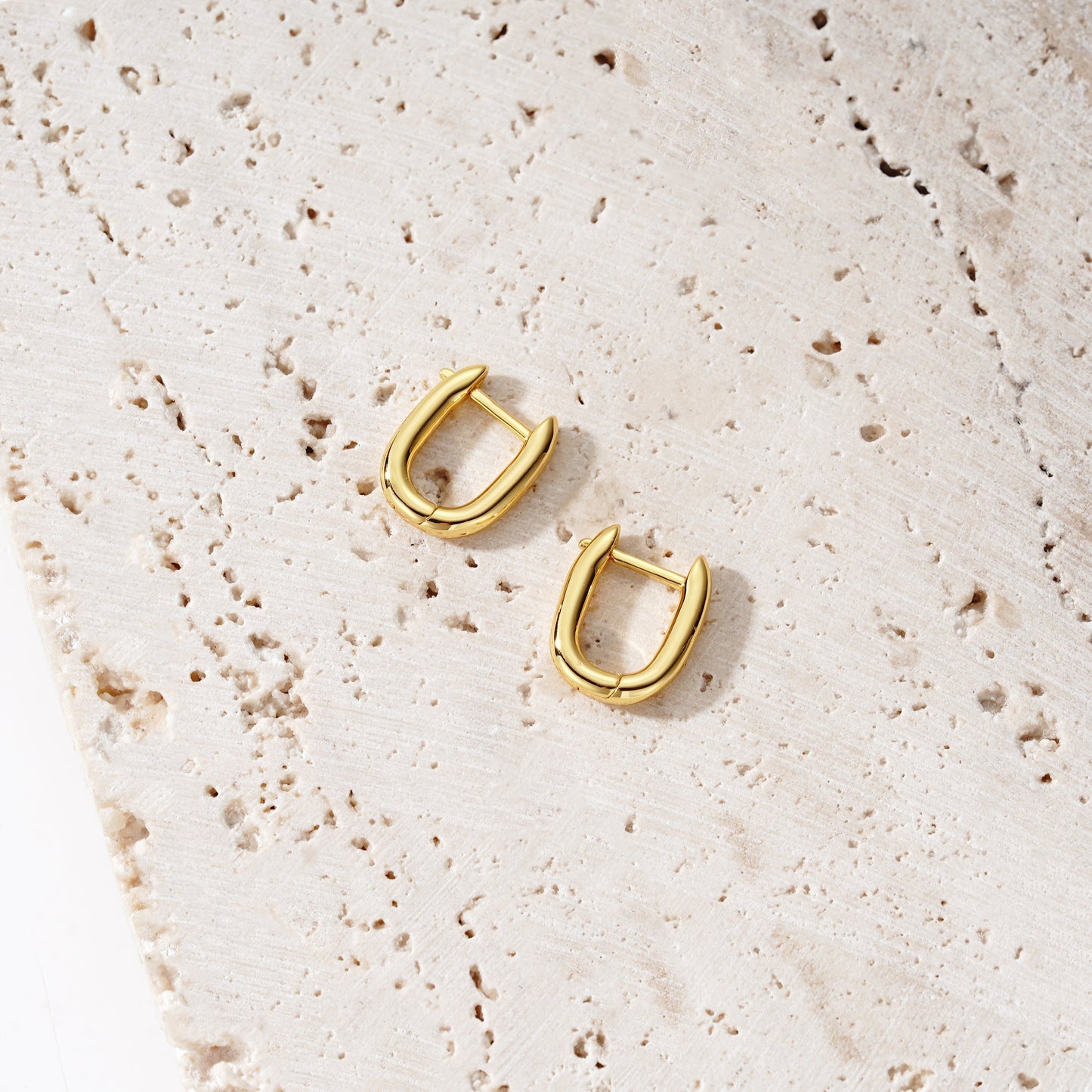 Clip Hoop Small - Oro 18K