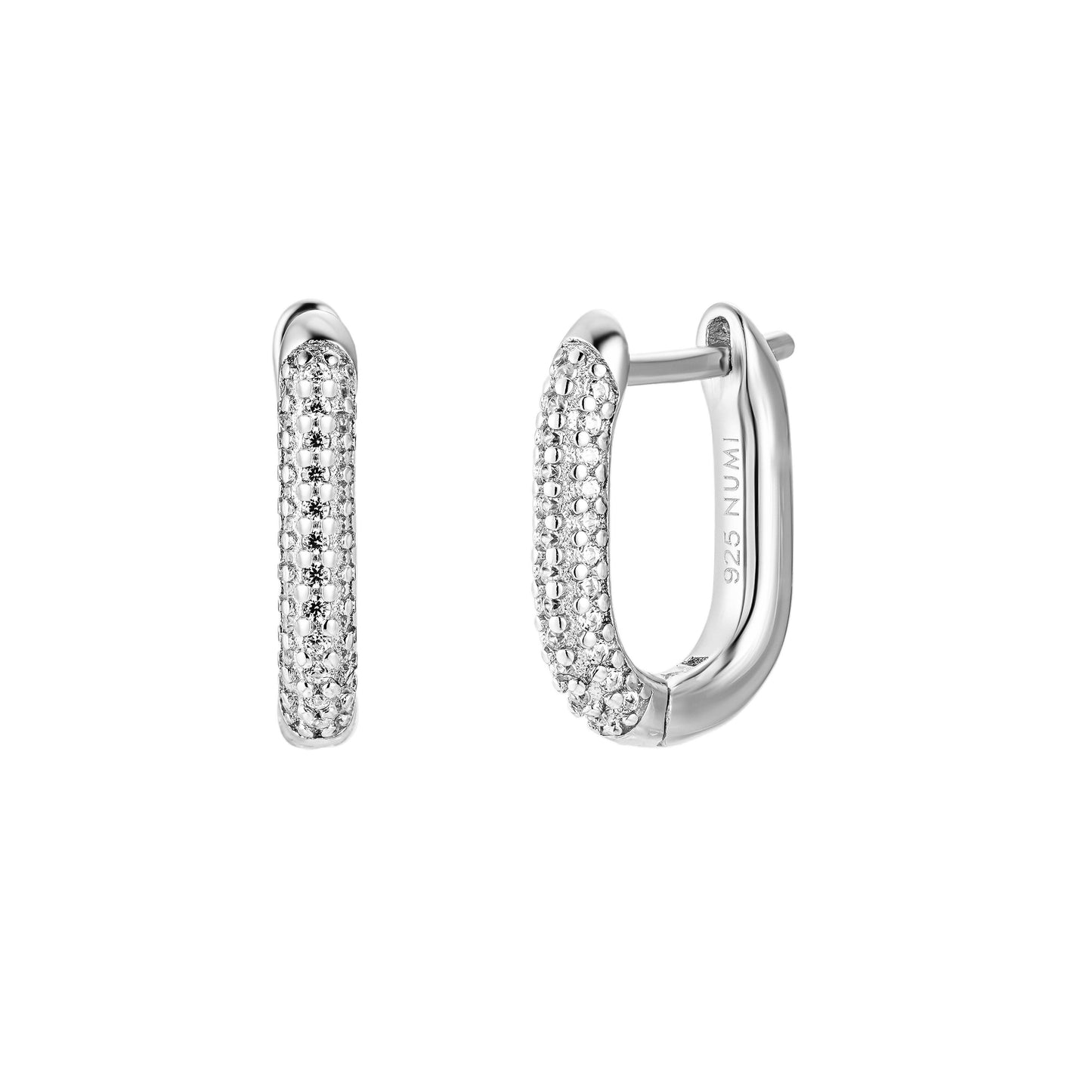 Clip Hoop Pavé Small