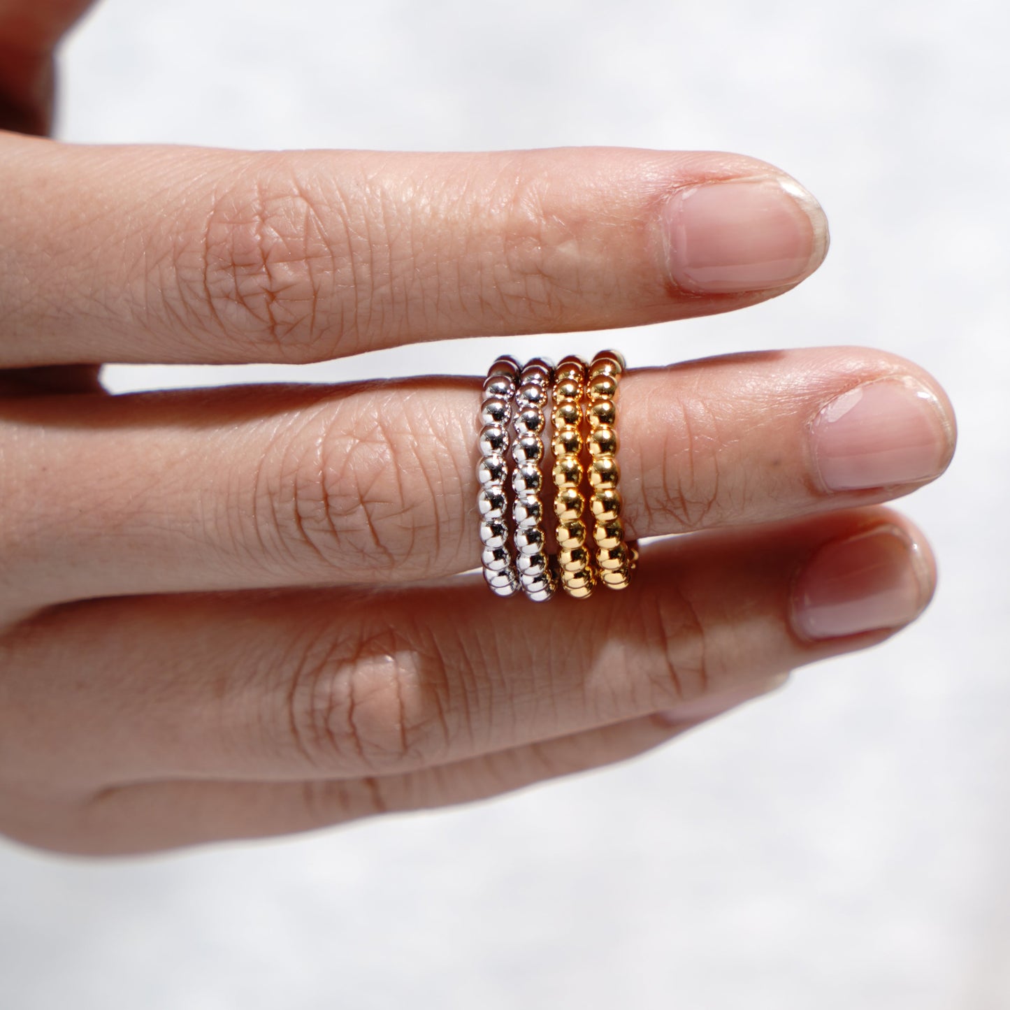 Anello Akoya - Argento Rodiato